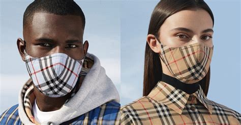 mascherine covid burberry|Burberry is now offering reusable face masks for a .